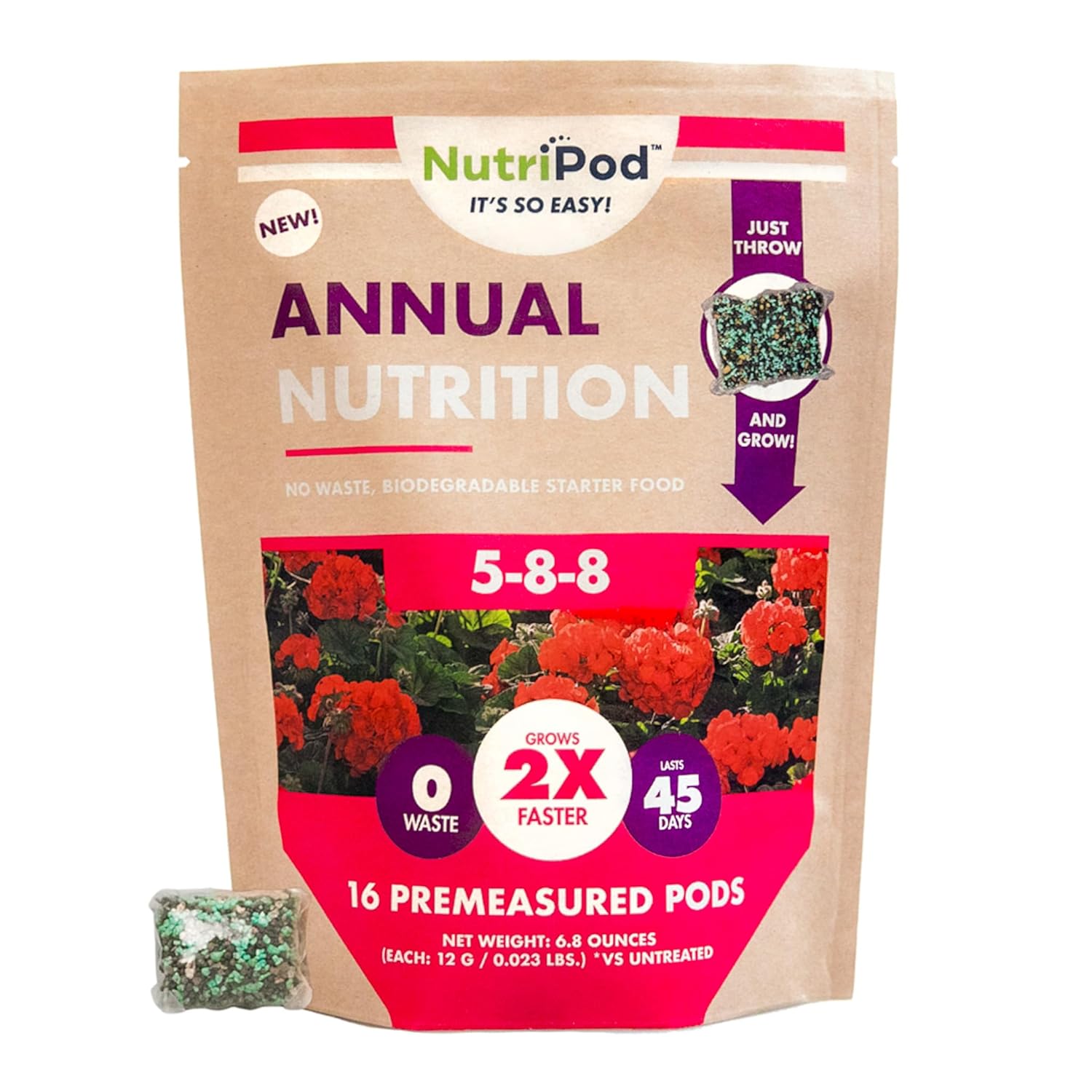 annual plant fertilizer NutriPod for Annual Plant