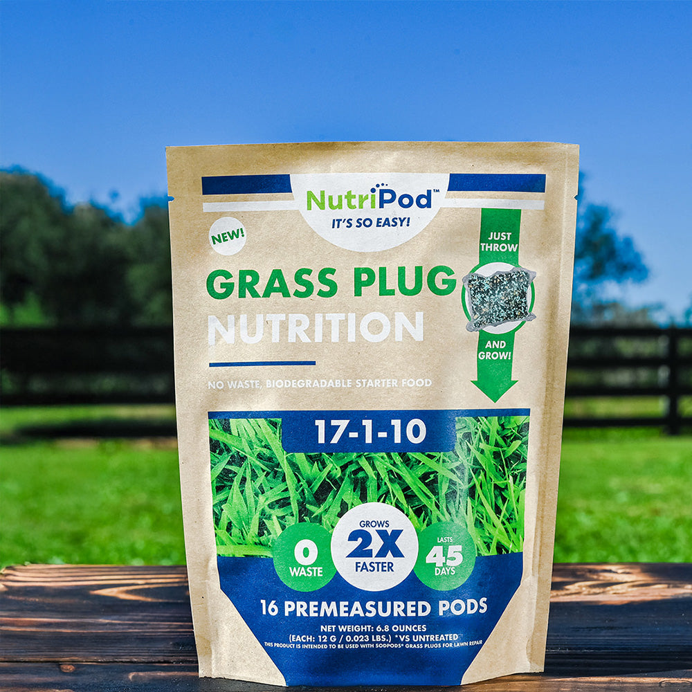 NutriPod® grass plug nutrition
