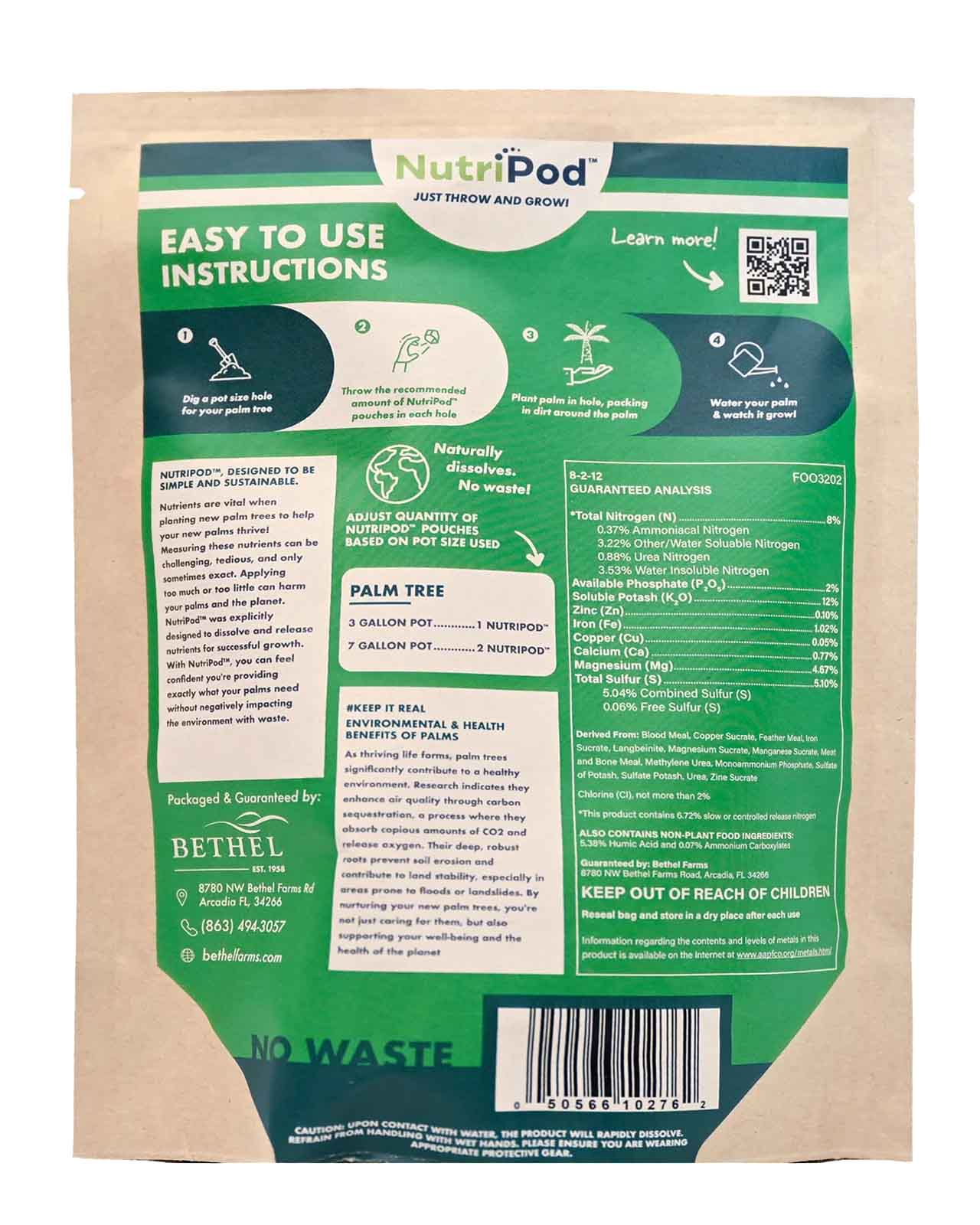 NutriPod<sup>®</sup> Palm Tree Fertilizer