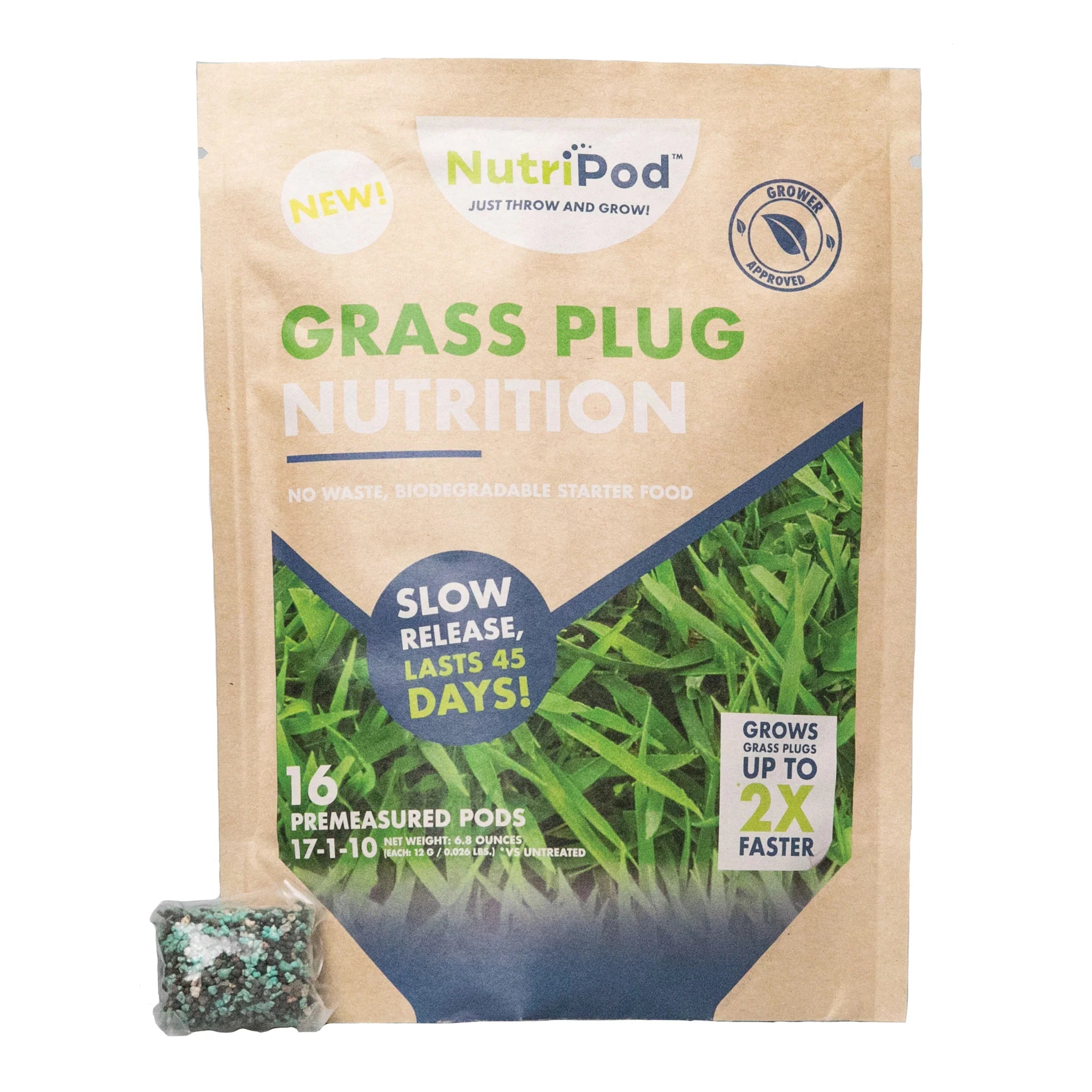 Bermuda Grass Plug/NutriPod Bundle