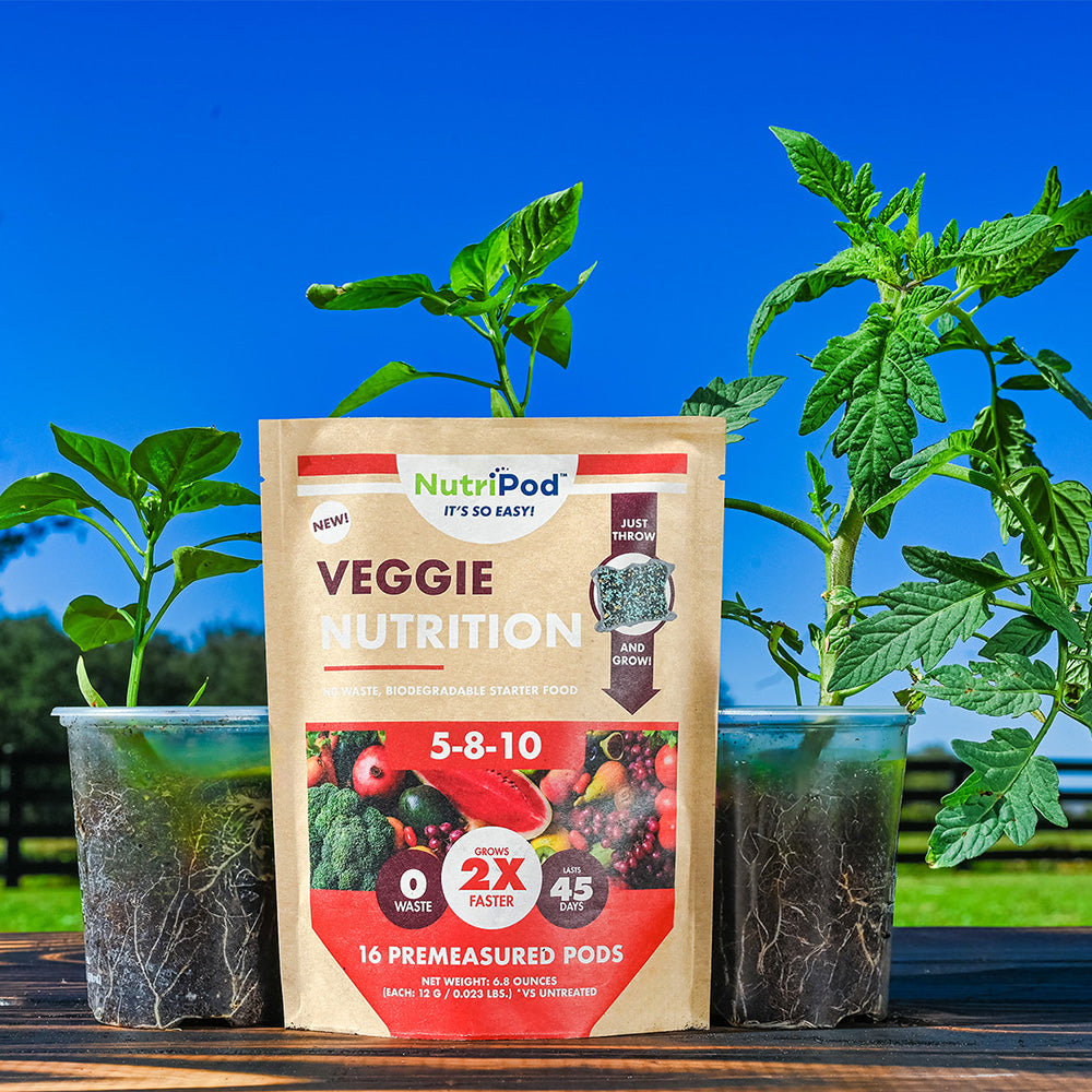 new plant fertilizer NutriPod for Veggies/SPPlanter Bundle